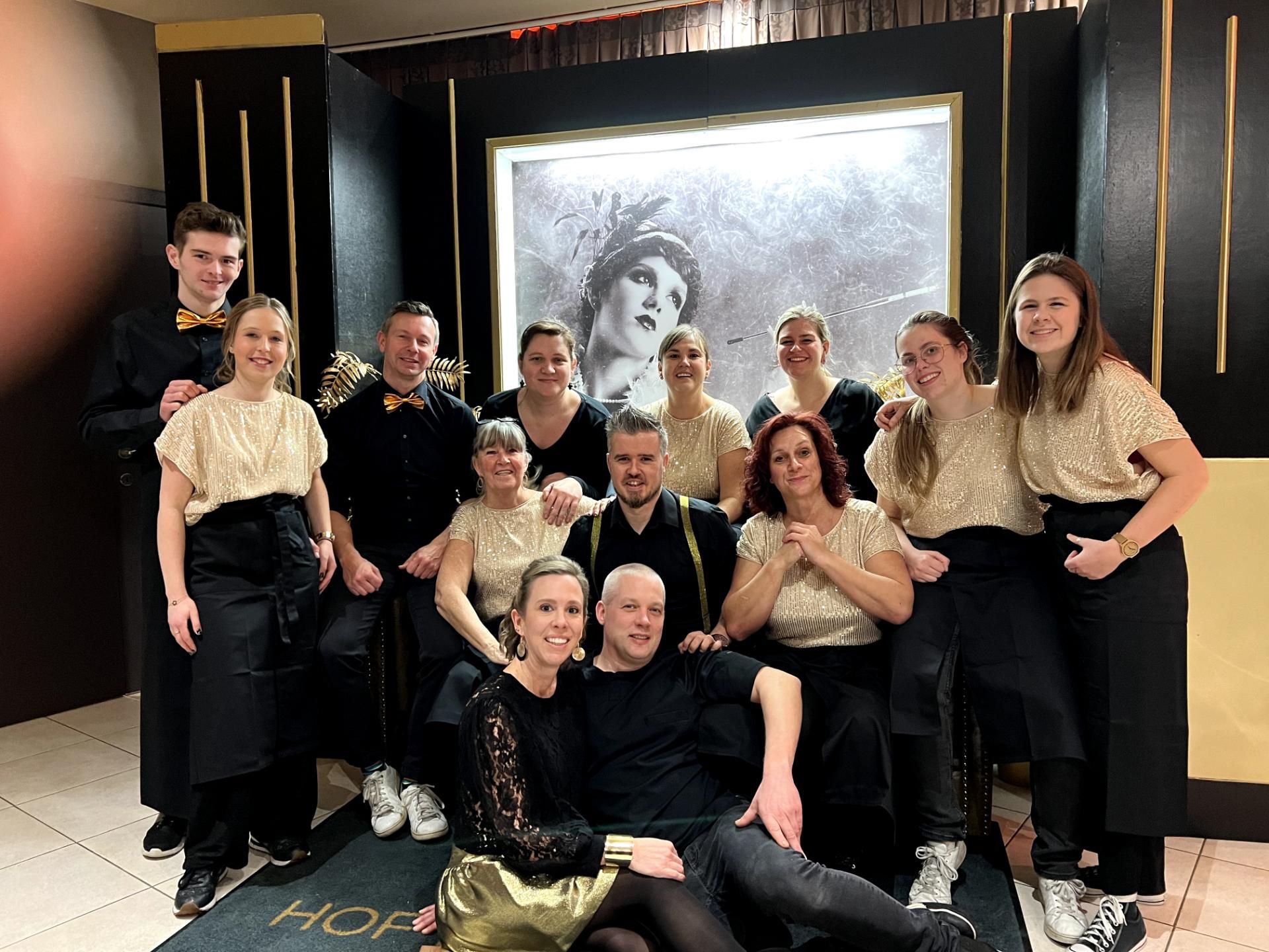 Enthousiaste team hof ter buecken